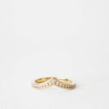 0.3 TCW Round Half Eternity Lab Grown Diamond Wedding Band