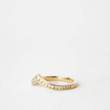 0.3 TCW Round Half Eternity Lab Grown Diamond Wedding Band