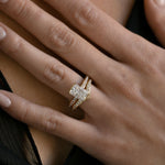 0.3 TCW Round Half Eternity Lab Grown Diamond Wedding Band