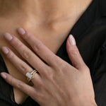 0.3 TCW Round Half Eternity Lab Grown Diamond Wedding Band