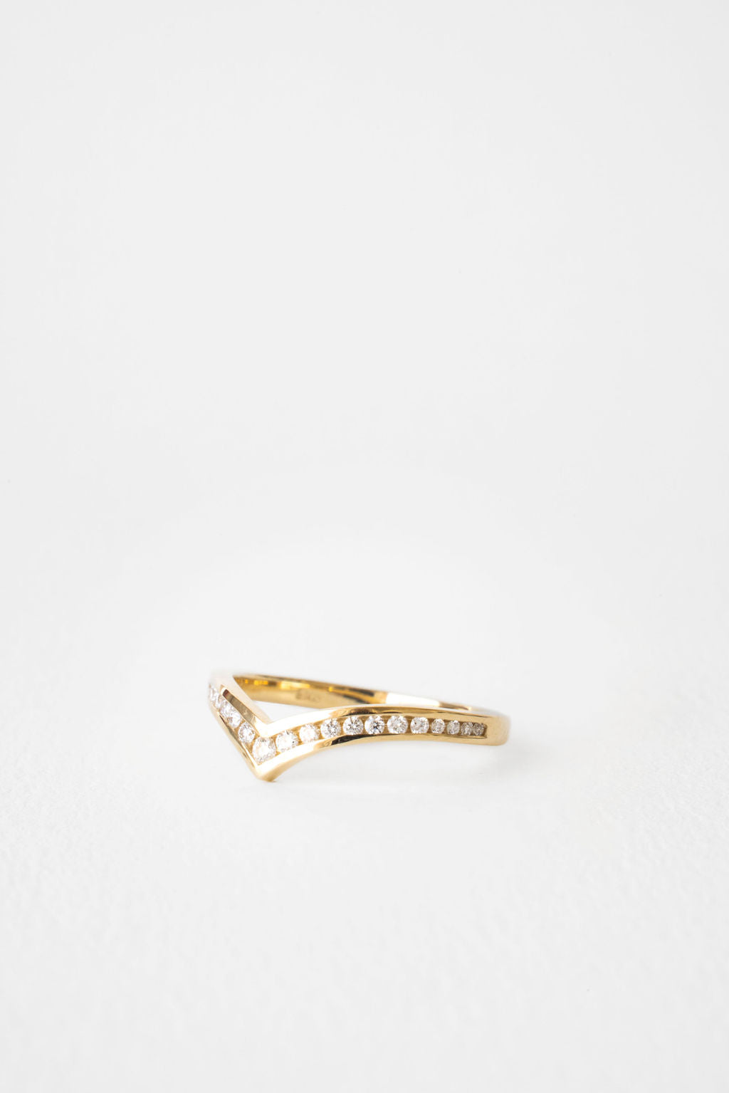 0.3 TCW Round Half Eternity Lab Grown Diamond Wedding Band
