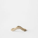 0.3 TCW Round Half Eternity Lab Grown Diamond Wedding Band