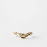 0.3 TCW Round Half Eternity Lab Grown Diamond Wedding Band