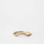 0.3 TCW Round Half Eternity Lab Grown Diamond Wedding Band