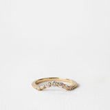 0.3 TCW Round Half Eternity Lab Grown Diamond Wedding Band