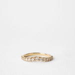 0.3 TCW Round Half Eternity Lab Grown Diamond Wedding Band
