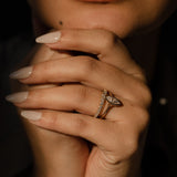 0.3 TCW Round Half Eternity Lab Grown Diamond Wedding Band