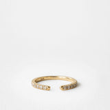 0.3 TCW Round Half Eternity Lab Grown Diamond Wedding Band