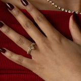 0.3 TCW Round Half Eternity Lab Grown Diamond Wedding Band