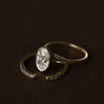 0.3 TCW Round Half Eternity Lab Grown Diamond Wedding Band