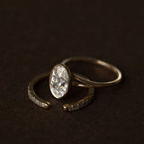 0.3 TCW Round Half Eternity Lab Grown Diamond Wedding Band