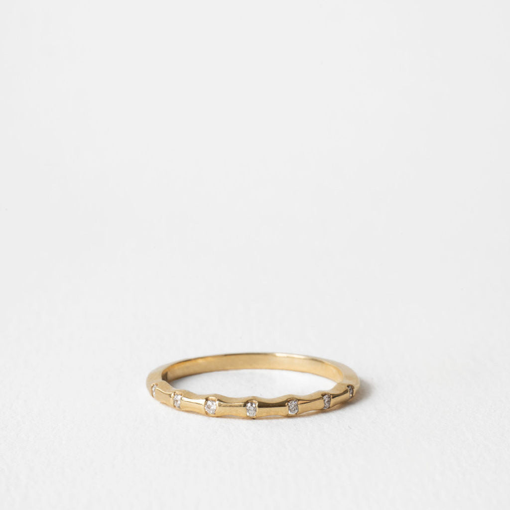 0.3 TCW Round Half Eternity Lab Grown Diamond Wedding Band