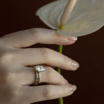 0.3 TCW Round Half Eternity Lab Grown Diamond Wedding Band