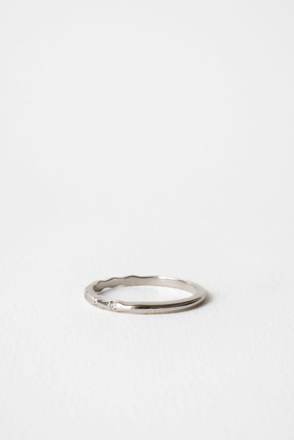 0.3 TCW Round Half Eternity Lab Grown Diamond Wedding Band