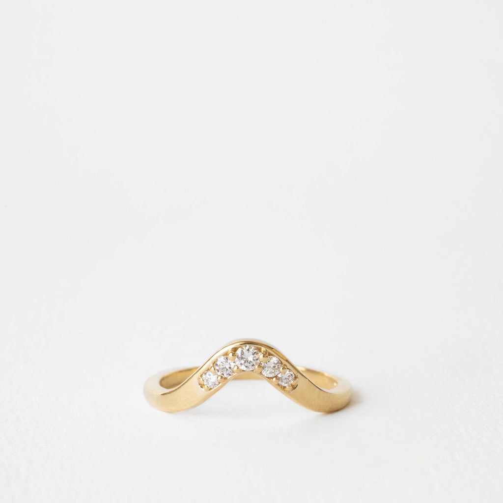 0.3 TCW Round Half Eternity Lab Grown Diamond Wedding Band