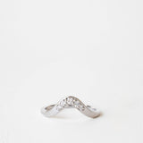 0.3 TCW Round Half Eternity Lab Grown Diamond Wedding Band