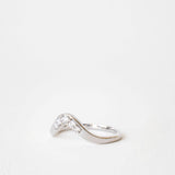 0.3 TCW Round Half Eternity Lab Grown Diamond Wedding Band