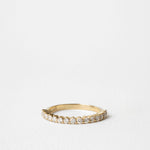 0.3 TCW Round Half Eternity Lab Grown Diamond Wedding Band