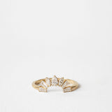 0.3 TCW Round Half Eternity Lab Grown Diamond Wedding Band