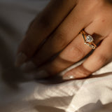 0.3 TCW Round Half Eternity Lab Grown Diamond Wedding Band