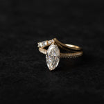 0.3 TCW Round Half Eternity Lab Grown Diamond Wedding Band