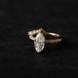 0.3 TCW Round Half Eternity Lab Grown Diamond Wedding Band