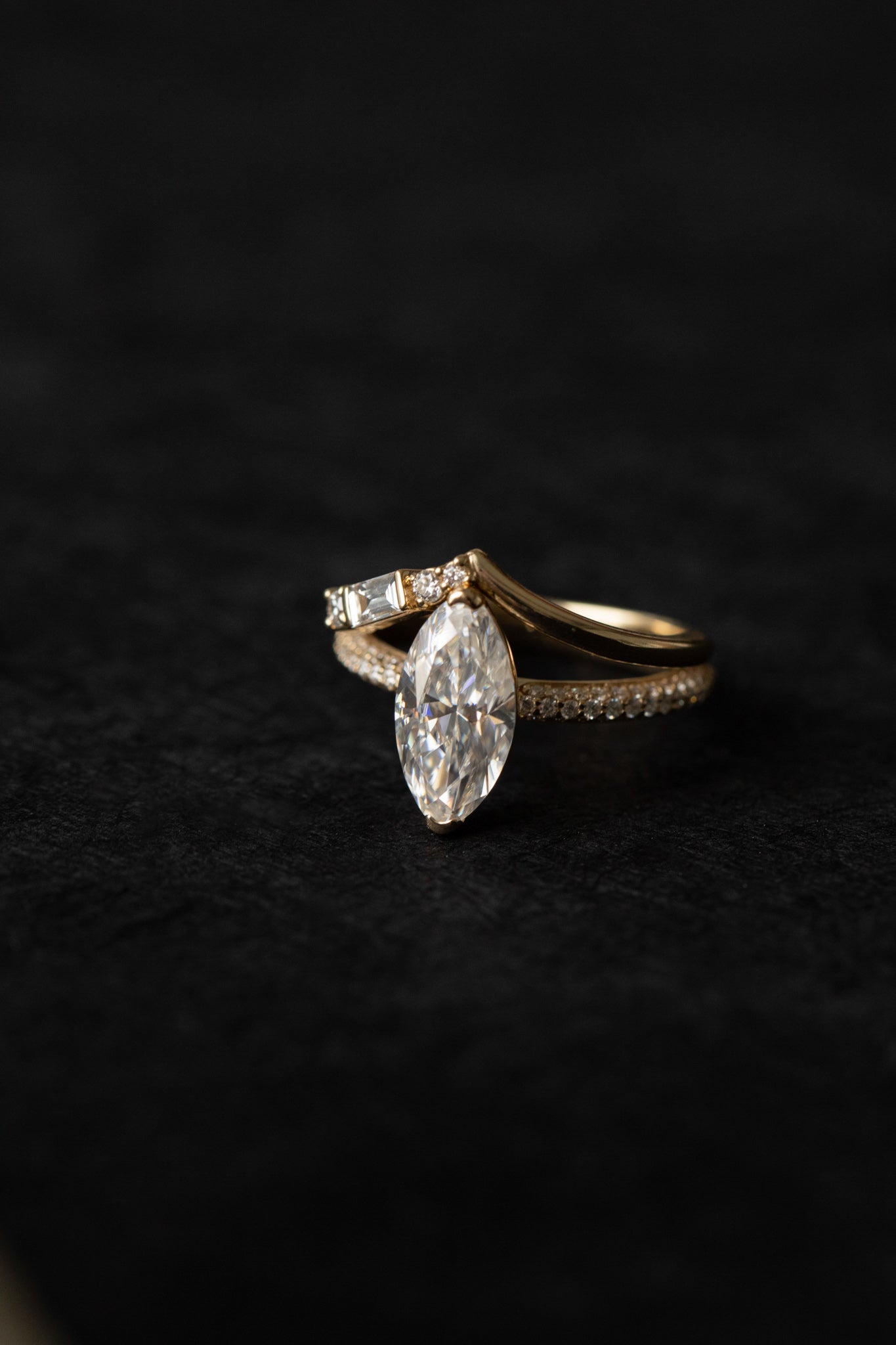 0.3 TCW Round Half Eternity Lab Grown Diamond Wedding Band