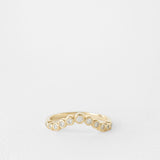 0.3 TCW Round Half Eternity Lab Grown Diamond Wedding Band