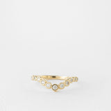 0.3 TCW Round Half Eternity Lab Grown Diamond Wedding Band