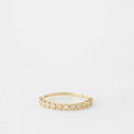 0.3 TCW Round Half Eternity Lab Grown Diamond Wedding Band