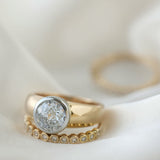 0.3 TCW Round Half Eternity Lab Grown Diamond Wedding Band