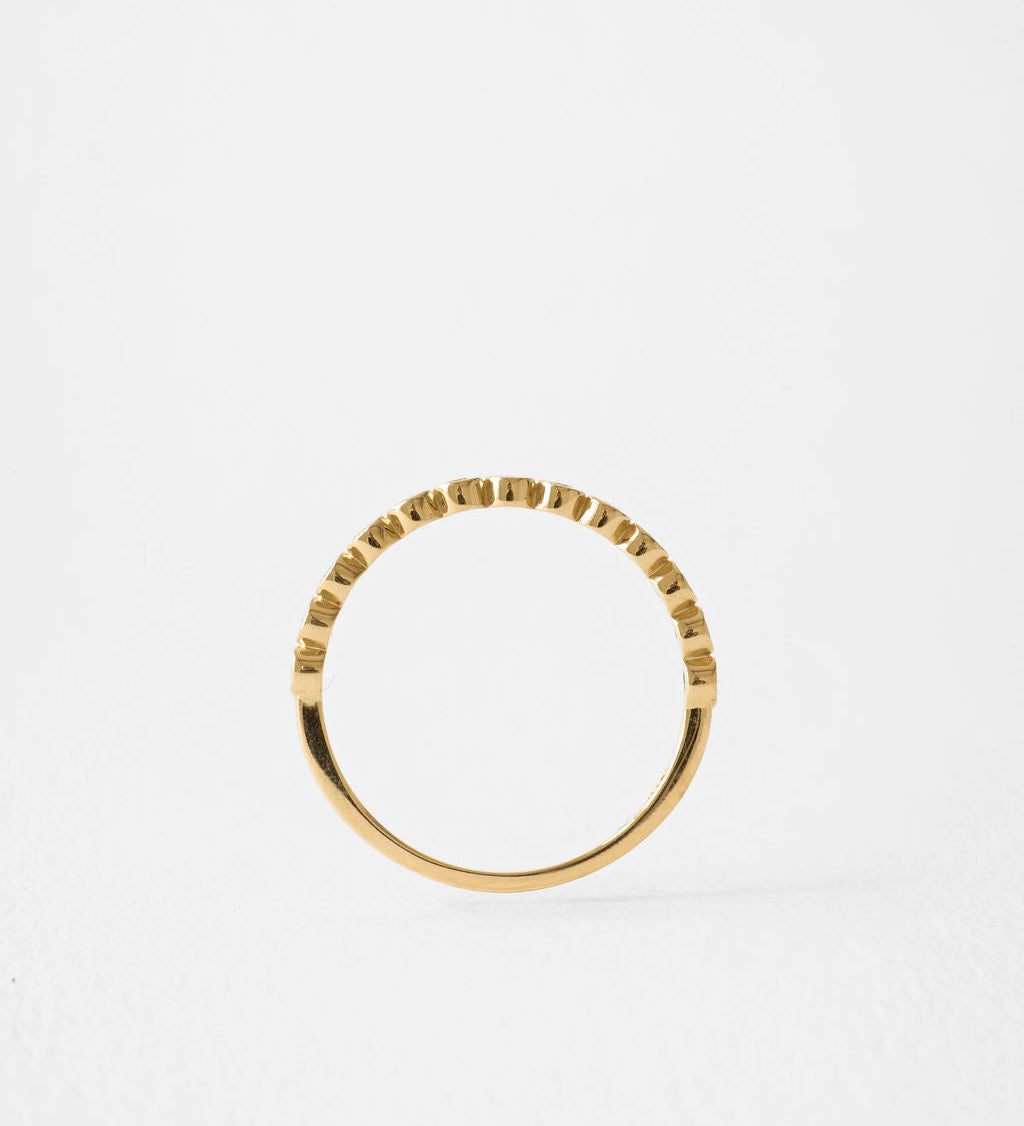 0.3 TCW Round Half Eternity Lab Grown Diamond Wedding Band