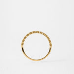 0.3 TCW Round Half Eternity Lab Grown Diamond Wedding Band