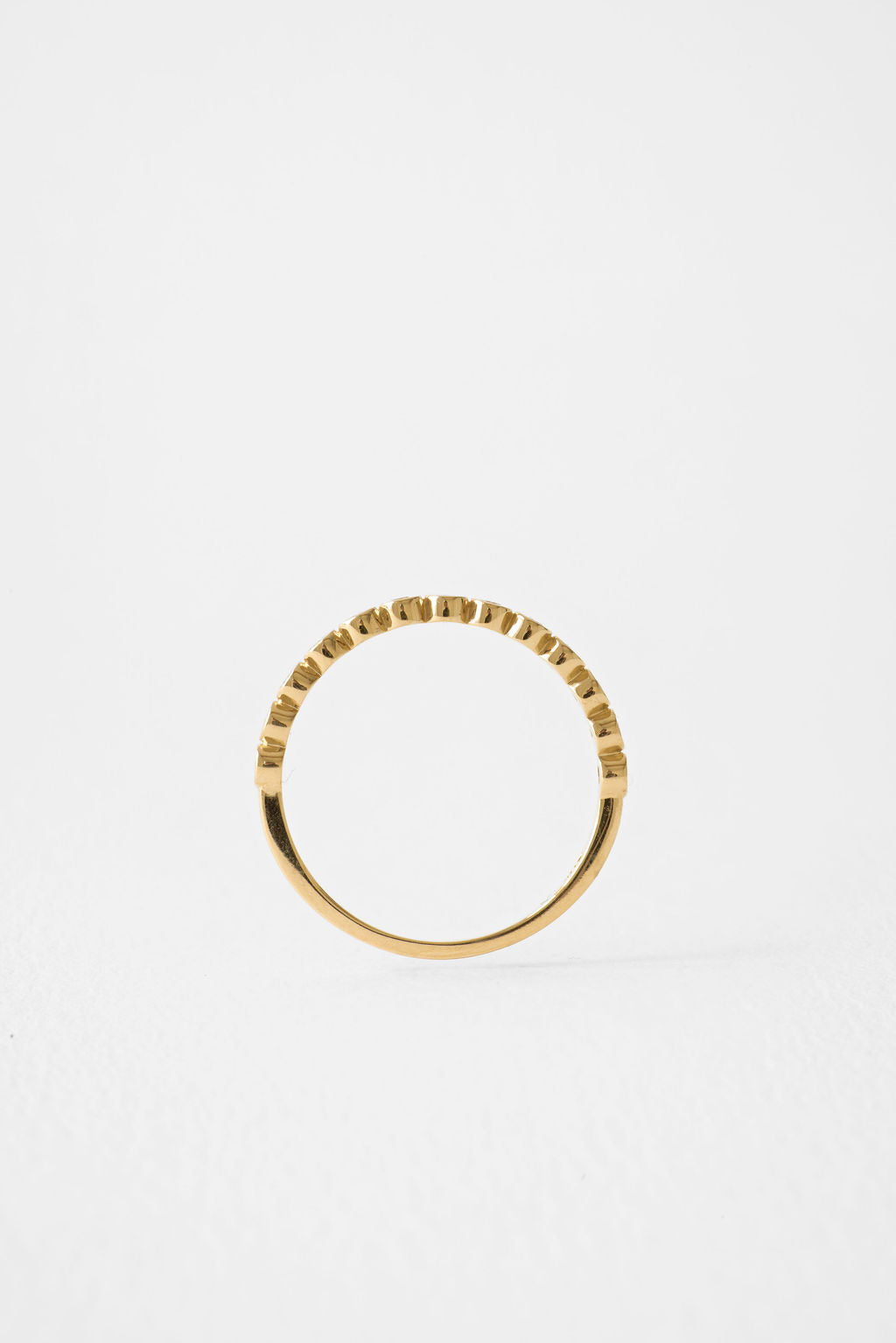 0.3 TCW Round Half Eternity Lab Grown Diamond Wedding Band