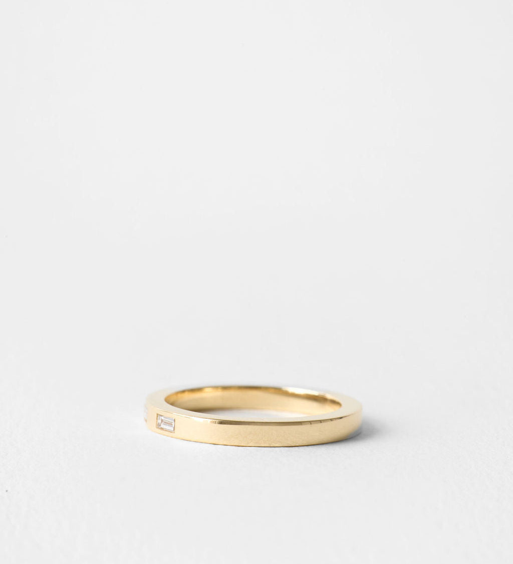 0.3 TCW Round Half Eternity Lab Grown Diamond Wedding Band