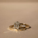 0.3 TCW Round Half Eternity Lab Grown Diamond Wedding Band