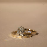 0.3 TCW Round Half Eternity Lab Grown Diamond Wedding Band