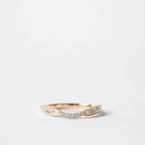 0.3 TCW Round Half Eternity Lab Grown Diamond Wedding Band