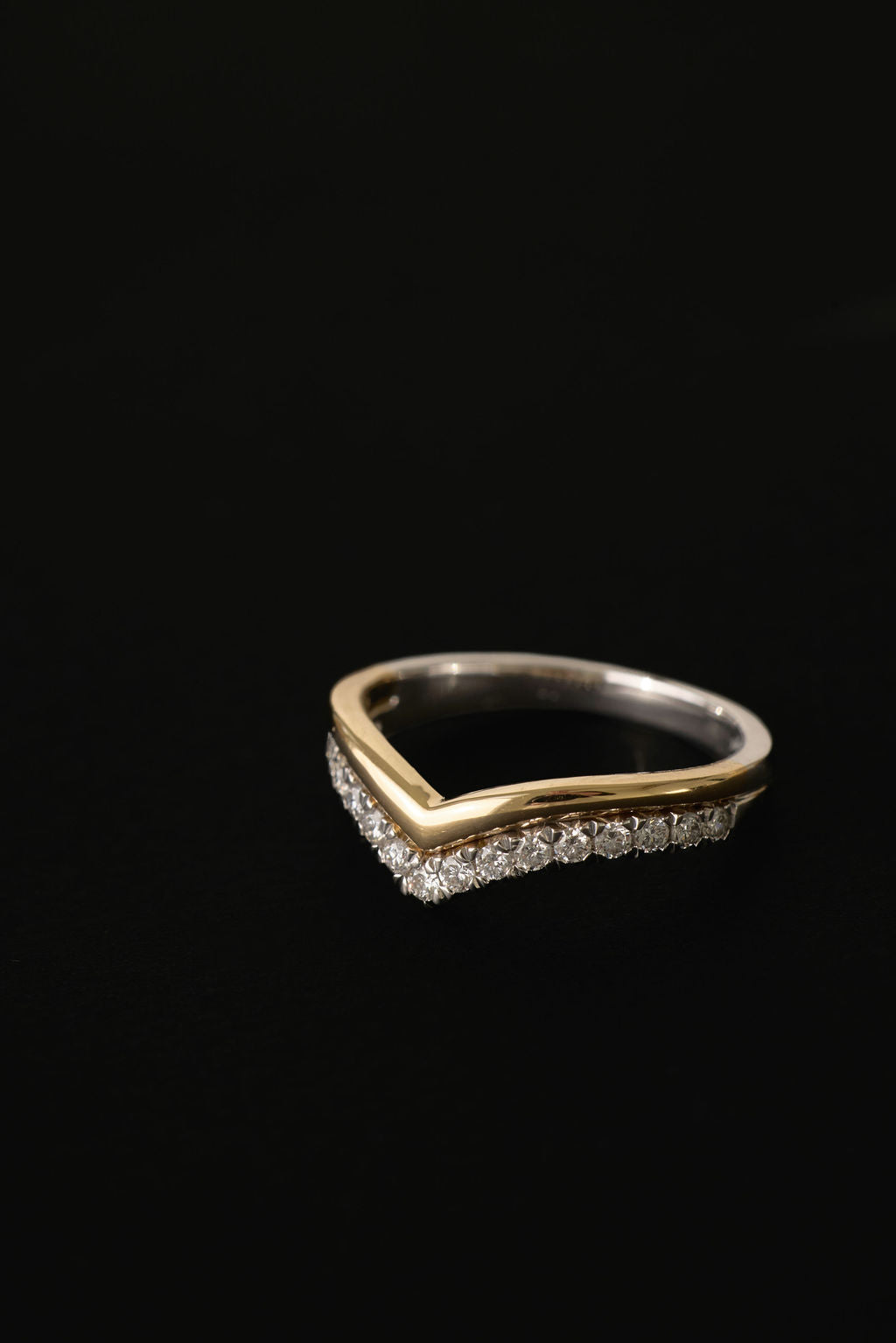 0.3 TCW Round Half Eternity Lab Grown Diamond Wedding Band