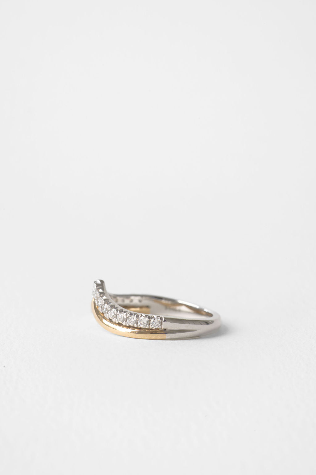 0.3 TCW Round Half Eternity Lab Grown Diamond Wedding Band