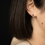 2 CT Round Halo & Pave Lab Grown Diamond Earring