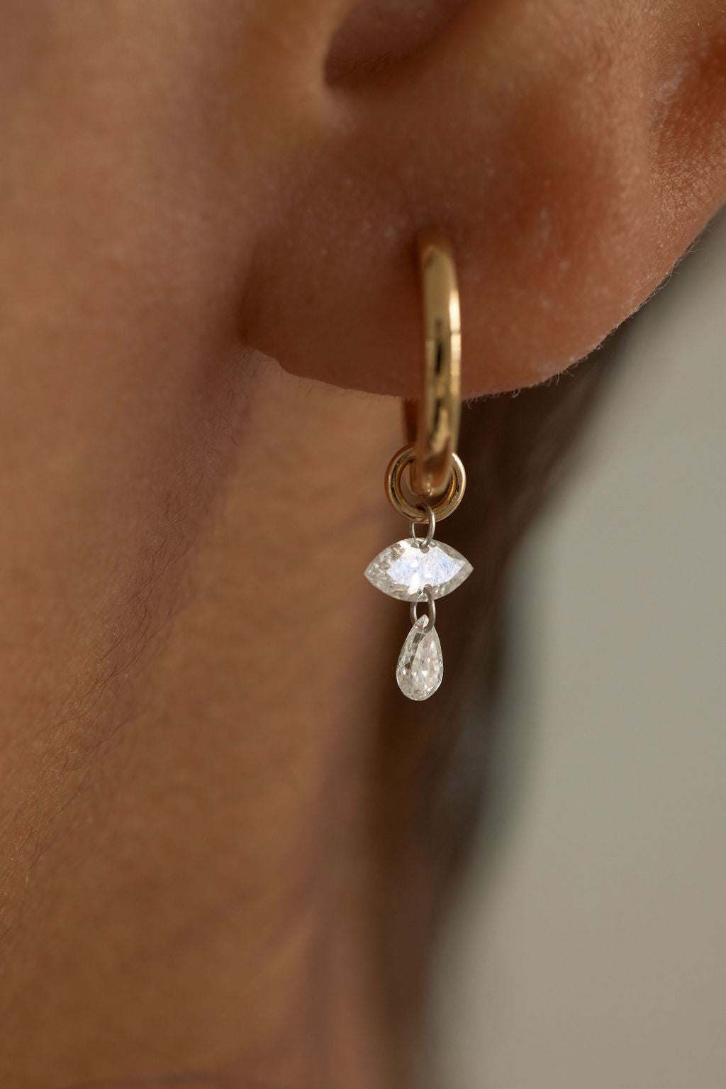 2 CT Round Halo & Pave Lab Grown Diamond Earring