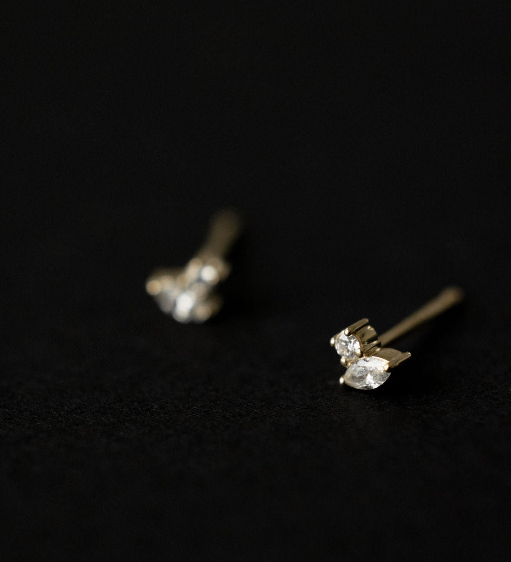 2 CT Round Halo & Pave Lab Grown Diamond Earring