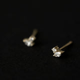 2 CT Round Halo & Pave Lab Grown Diamond Earring