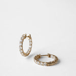 2 CT Round Halo & Pave Lab Grown Diamond Earring