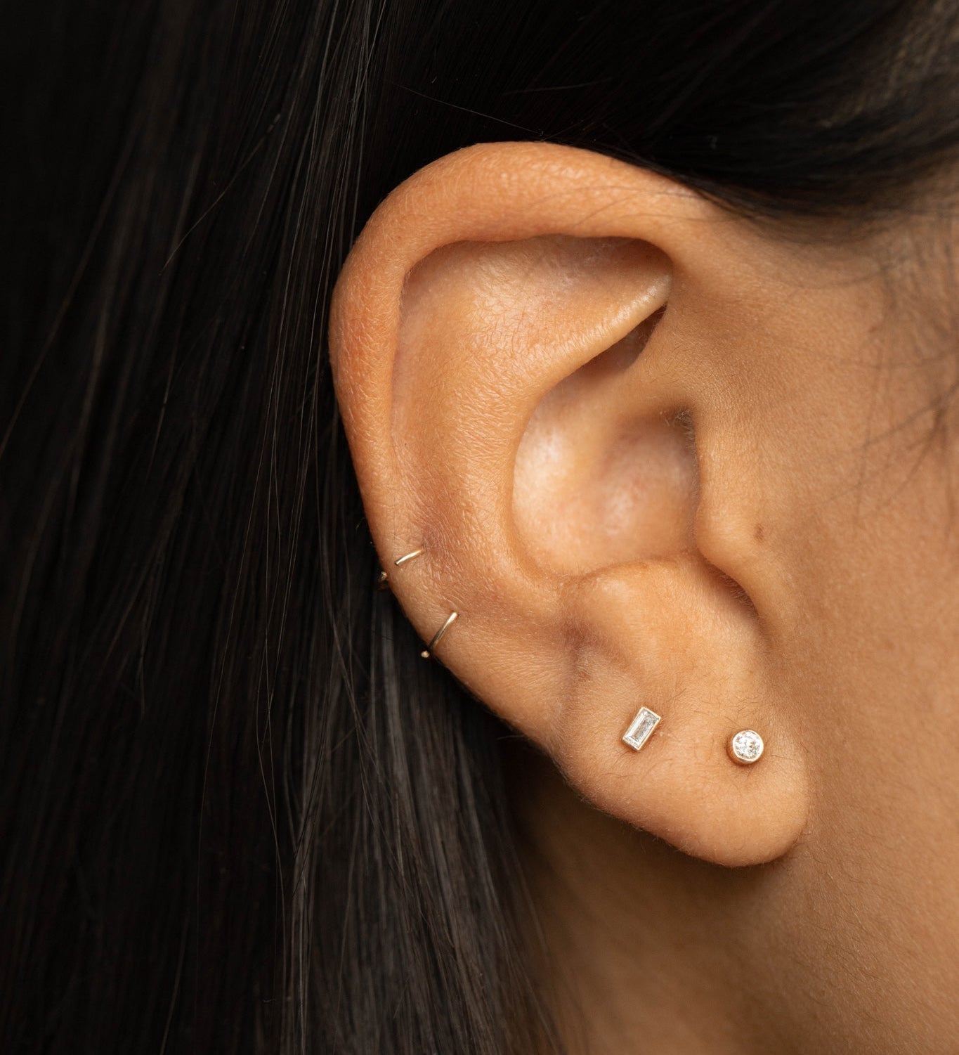 2 CT Round Halo & Pave Lab Grown Diamond Earring