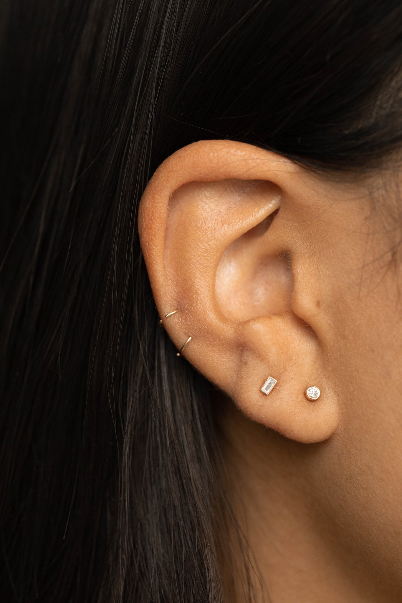 2 CT Round Halo & Pave Lab Grown Diamond Earring