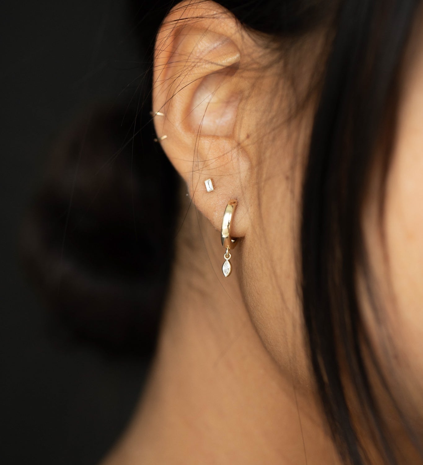 2 CT Round Halo & Pave Lab Grown Diamond Earring