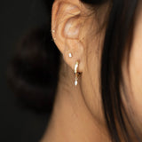 2 CT Round Halo & Pave Lab Grown Diamond Earring