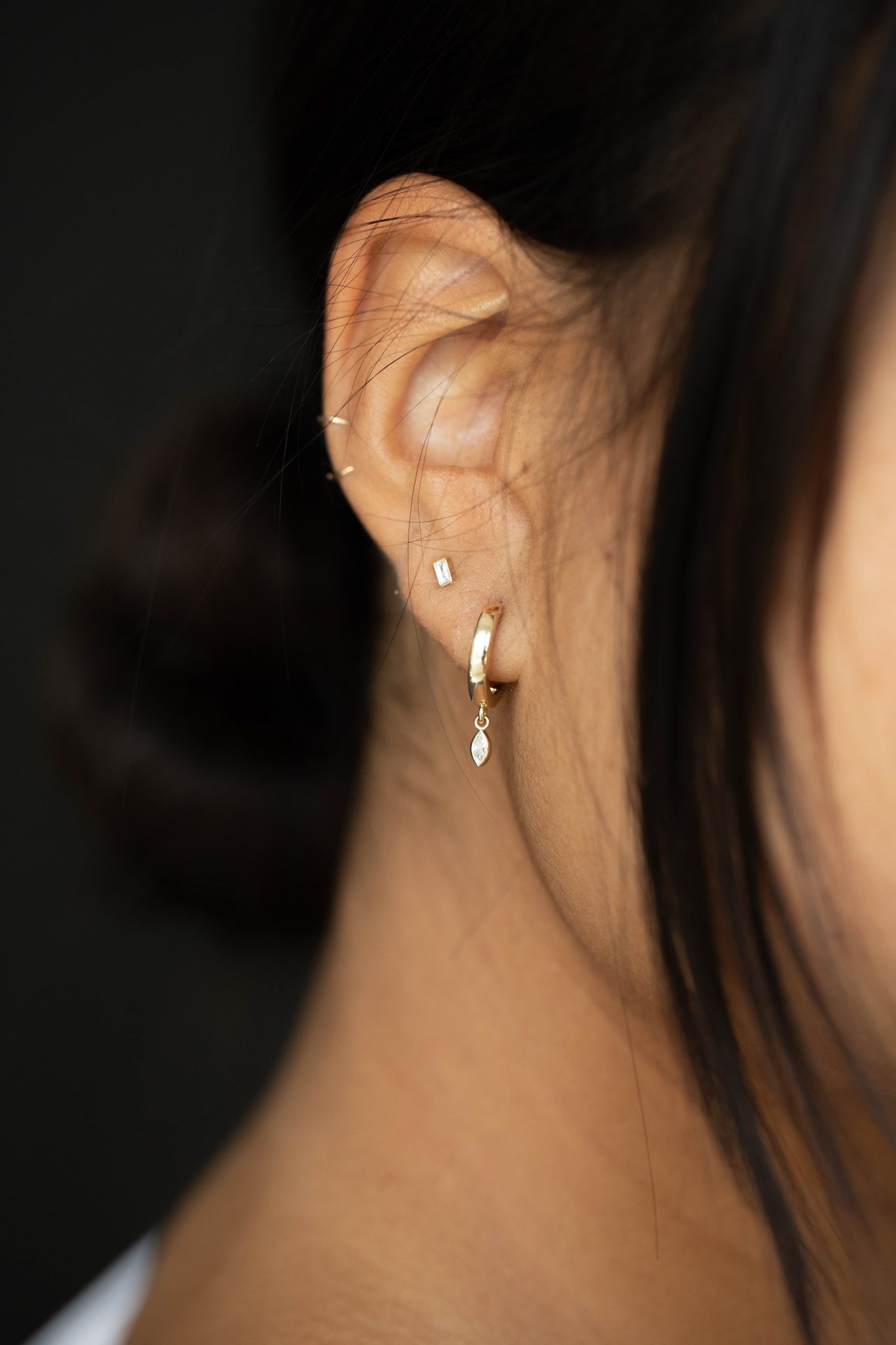 2 CT Round Halo & Pave Lab Grown Diamond Earring